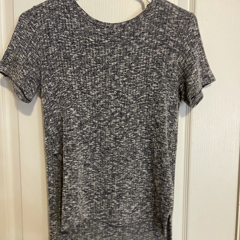 Gray shirt